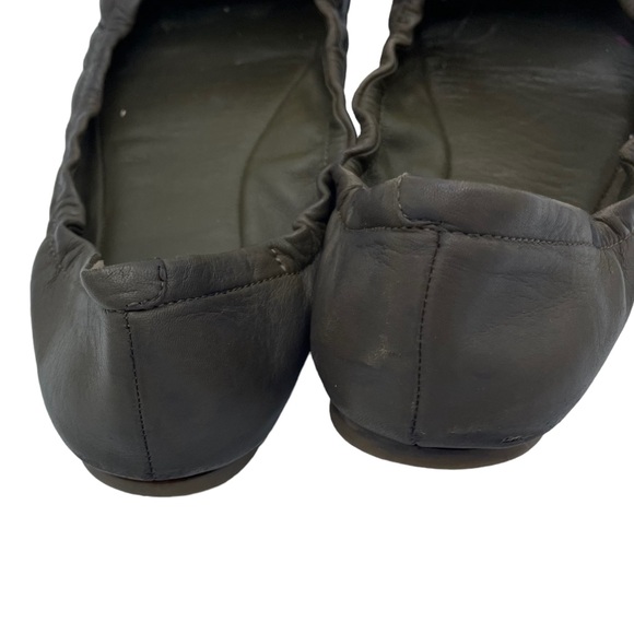 Tory Burch Ambrose Scrunch Slip On Ballet Flats - Picture 2 of 4